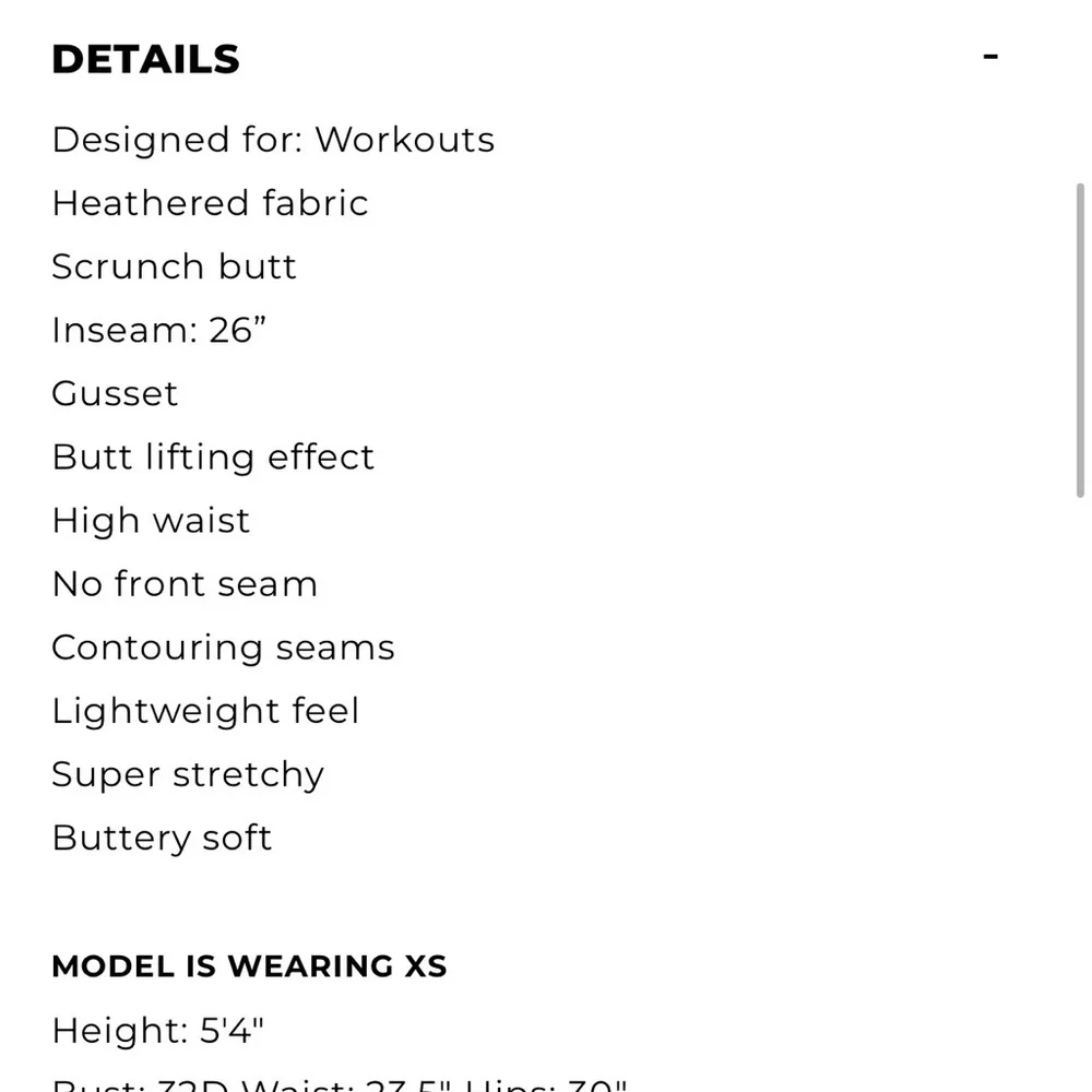 Bombshell Sportswear Uplift Peach Leggings, Laserberry, S, NWT - Picture 8 of 10